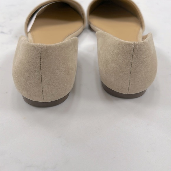 J. CREW Zoe D’orsay Flat FLOOR SAMPLE Size 7.5 fabric - Picture 4 of 10